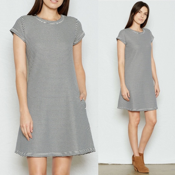 max studio striped dress